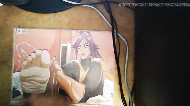 Yoruichi (Bleach) Feet Cum Tribute