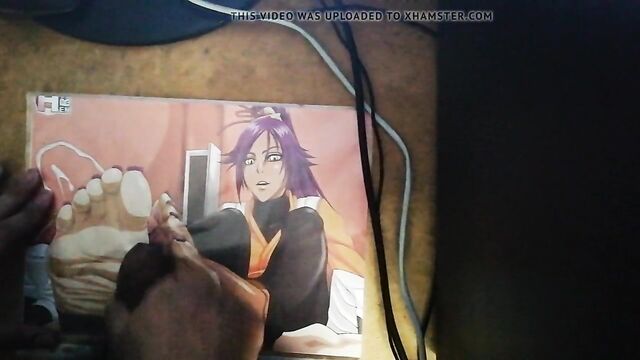 Yoruichi (Bleach) Feet Cum Tribute