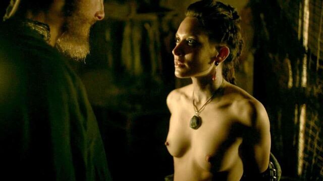 Josefin Asplund Nude Sex Scene in Vikings - ScandalPlanetCom