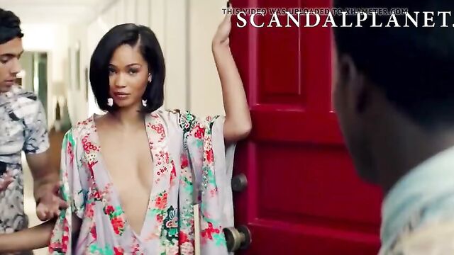 Chanel Iman Naked Scene from On ScandalPlanet.Com