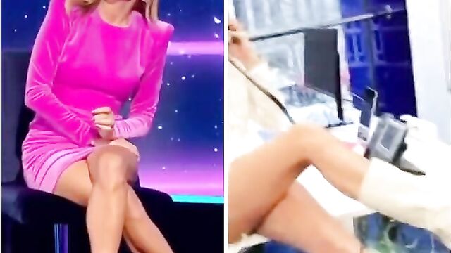 Amanda Holden Bangin MILF With Hot Legs Cum Tribute 4