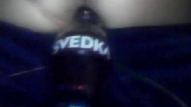 Svedka Vodka Bottle Rammed Up Pussy