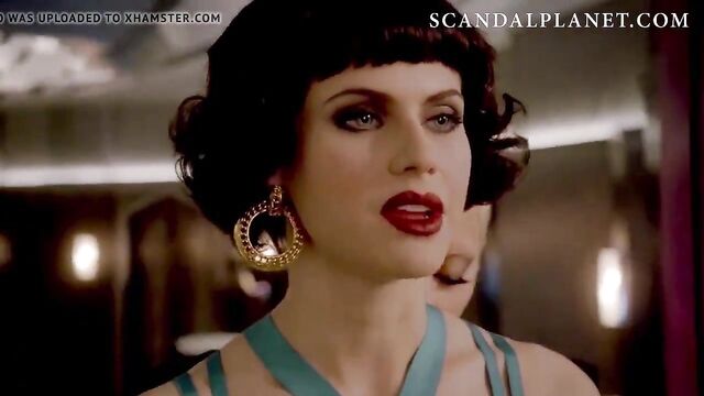 Alexandra Daddario & Lady Gaga Lesbian Kiss on ScandalPlanet