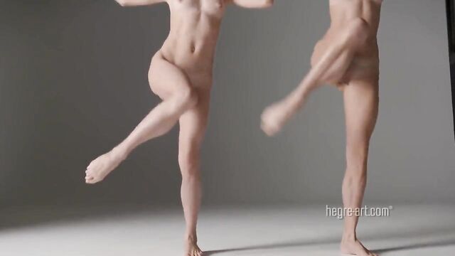 Nude Dance Performance