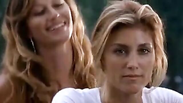 Gisele Bundchen and Jennifer Esposito-- By Sanjh