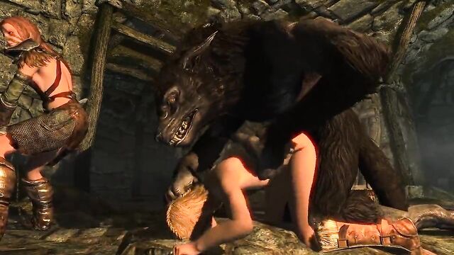 WEREWOLF TIME! Skyrim naughty playthrough part 6