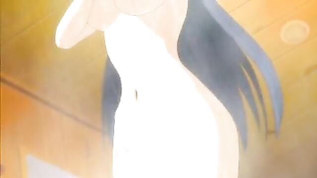 Anime Girl taking a shower