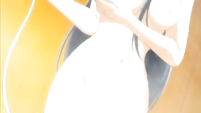 Anime Girl taking a shower