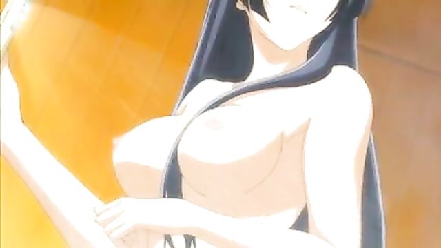 Anime Girl taking a shower