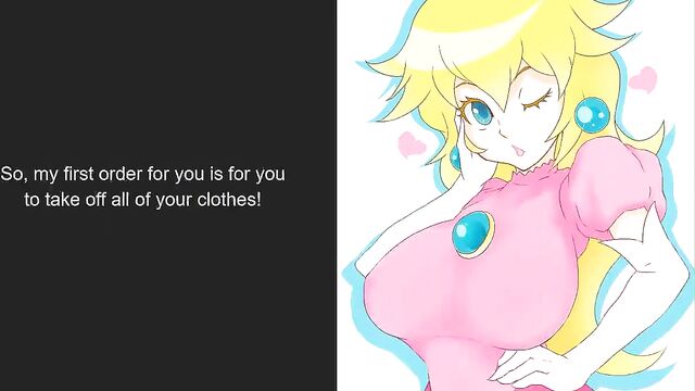 Hentai JOI - Princess Peach (Breath Holding, Piss Play)