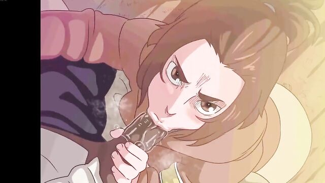 Attack On Titan – Gabi Braun Is Sucking Some Dick