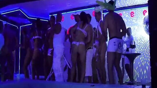 Velvet Swingers Club dance party huge orgy swapping couples