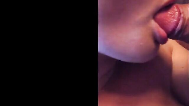 Vibrator And Cum In Mouth