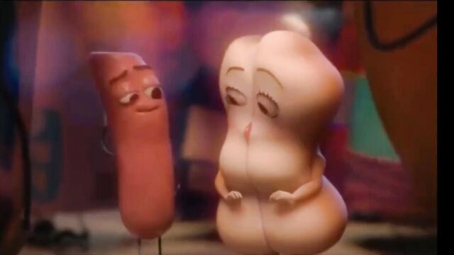 Sausage party -orgy scene
