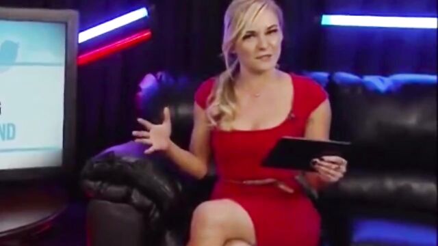 WWE Renee Young jerk off challenge