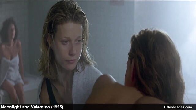 Elizabeth Perkins & Gwyneth Paltrow nude & erotic in movie