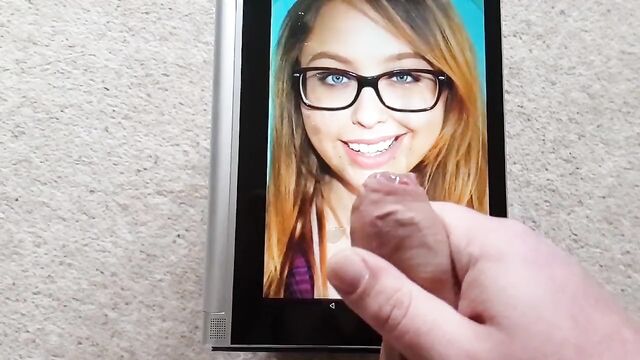 Cum tribute for Laci Green (Slow)