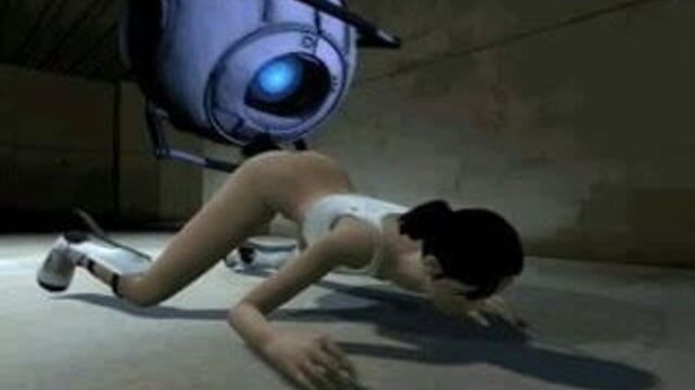 Wheatley Fucks The Out Of Chell From Portal 2