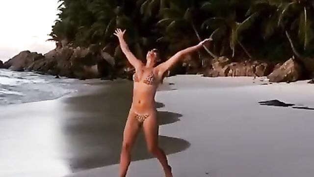 Elizabeth Hurley - Topless, Bikini, Swimsuit 2017-18