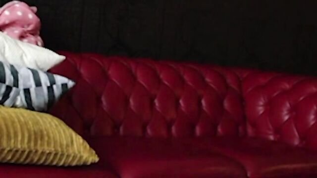 N&H Red Sofa