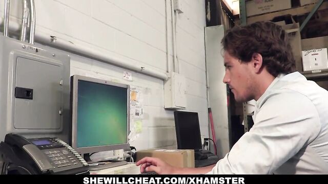 SheWillCheat - Busty MILF Boss Fucks New Employee