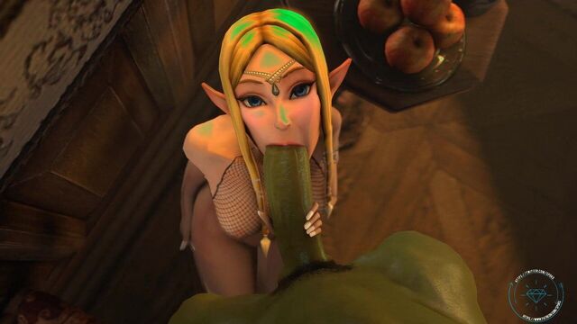 Princess Zelda Blowjob