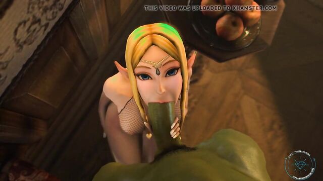 Princess Zelda Blowjob