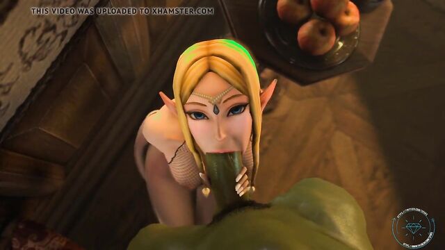 Princess Zelda Blowjob