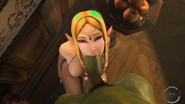 Princess Zelda Blowjob