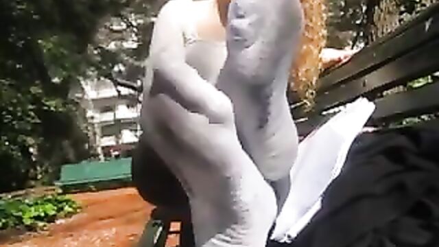 Young Girl Socks Soles