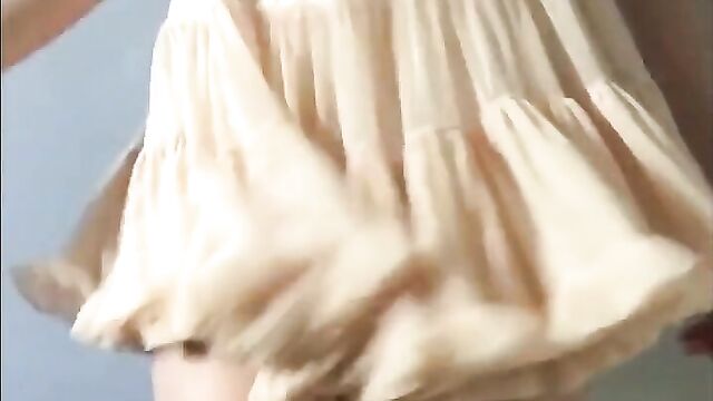 American Apparel Cream Petticoat Tutu