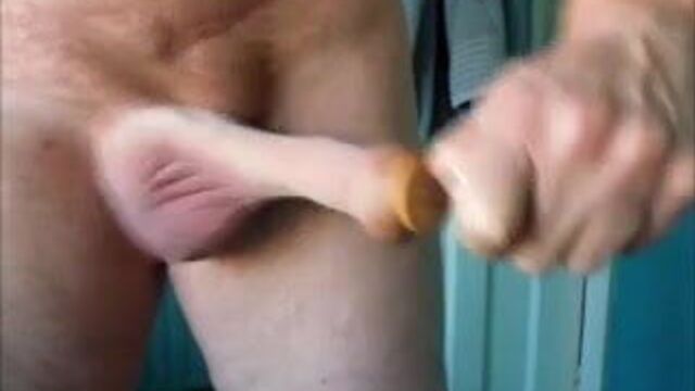 Foreskin stretching 3 of 3