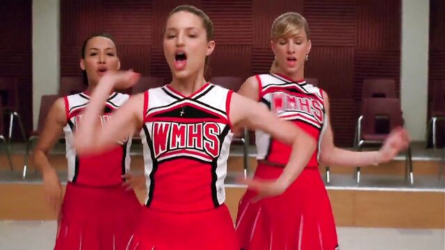 Dianna Agron, Naya Rivera, Heather Morris - Glee