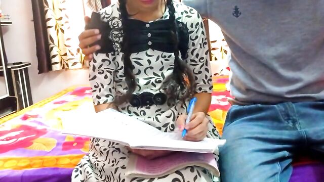 School girl fucked hard by uncle – Hindi desi porn with audio