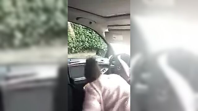 crazy bj in a car