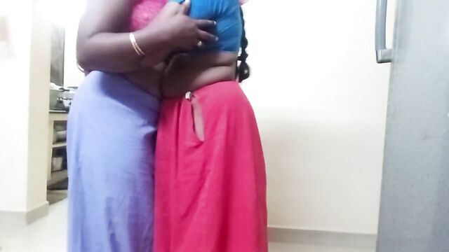 Indian tamil aunty lesbian romance show