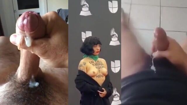 Mon Laferte Tetas (Cum)