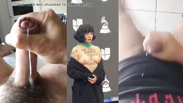 Mon Laferte Tetas (Cum)