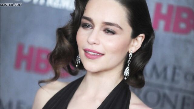 Emilia Clarke jerk off