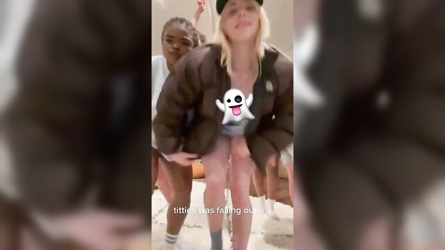 Billie Eilish’s big titties fall out while filming music video