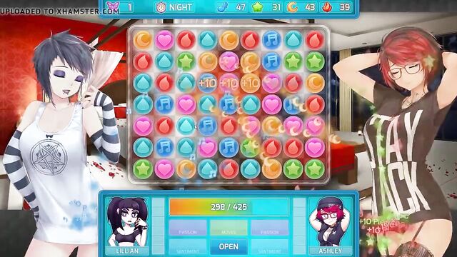 Huniepop 2 Sex with Lillian and Ashley