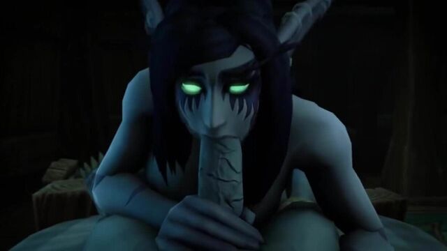 World of Warcraft Undead Bones An Night Elf
