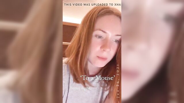 KAREN GILLAN instagram stories 2021.01.26