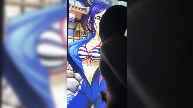 lovelive Matsuura Kanan: Kiss masturbation & Bukkake2