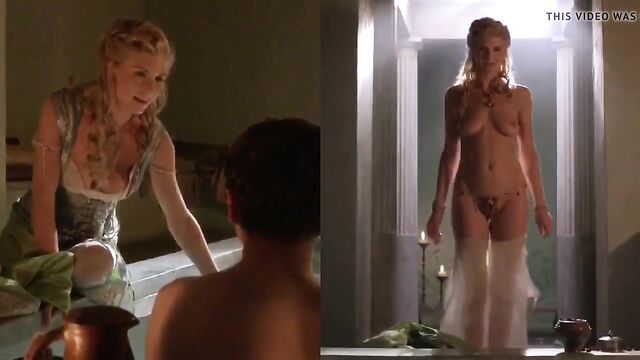 7 Dressed Undressed Girls From The TV Show Spartacus