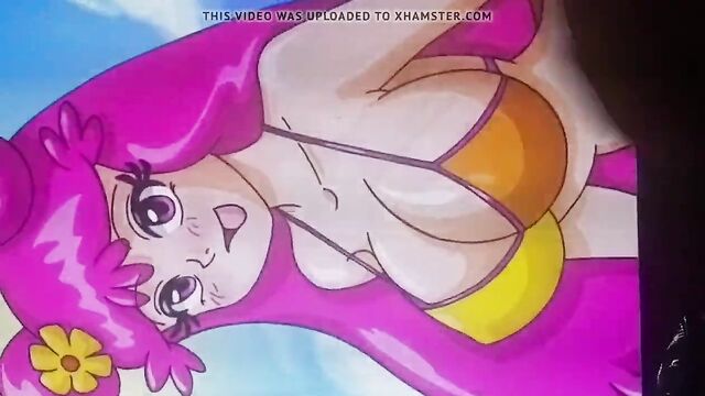 Cumming on Ami from Hi Hi Puffy AmiYumi SOP