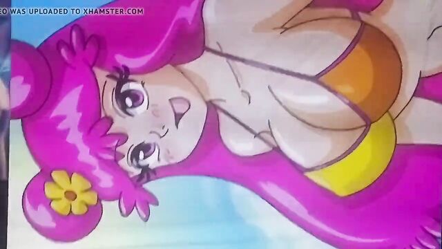 Cumming on Ami from Hi Hi Puffy AmiYumi SOP