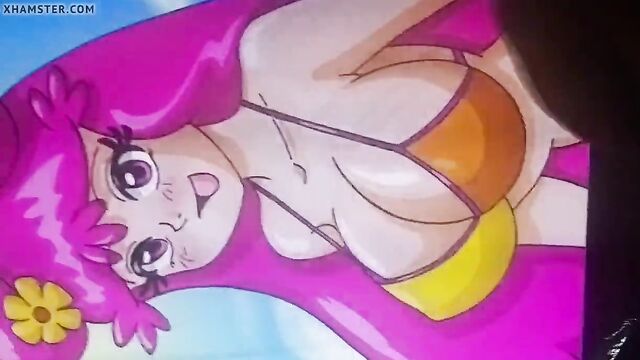 Cumming on Ami from Hi Hi Puffy AmiYumi SOP