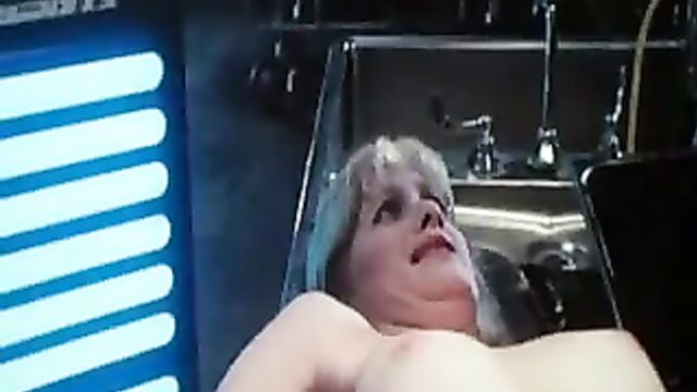 Barbara Crampton in Re-Animator