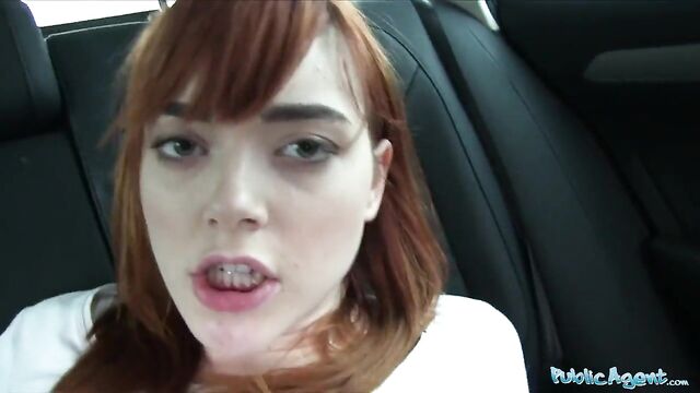 Public Agent German redhead Anny Aurora loves cock